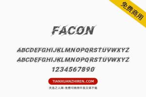【Facon】免费可商用字体下载
