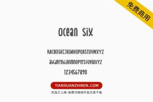 【Ocean Six】免费可商用字体下载