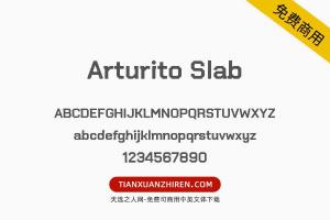 【Arturito Slab】免费可商用字体下载