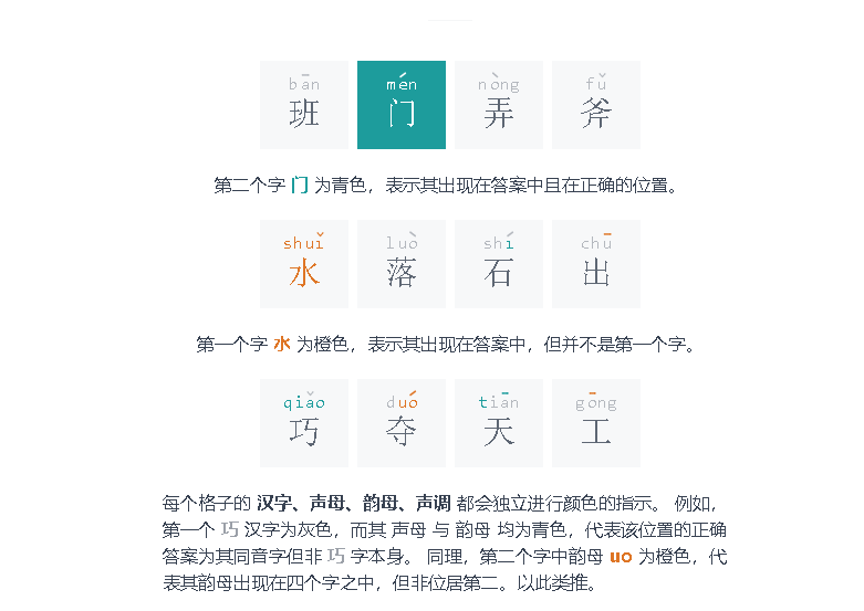 中文本土Wordle成语填字游戏-Handle海外爆红的字谜游戏