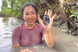 越南百万粉丝女主播:捕鱼妹阿云-互联网流量玩的明明白白非常透彻