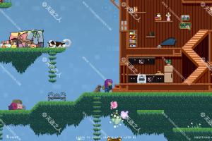 高自由度沙盒像素小游戏-Manyland