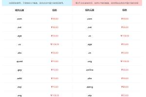 低价免备案特价域名云服务器注册添加解析建站教程
