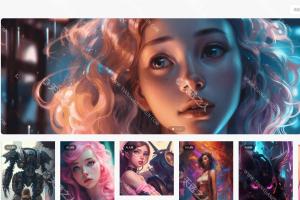 【森片】一个专注于分享AI绘画的图片社区高清大图-免费下载