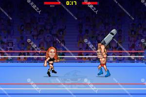 WWE实力美式摔跤对战-Wrestle Bros-在线小游戏