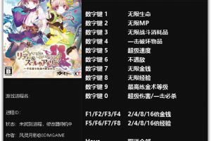 《莉蒂与苏尔的工作室》v1.0十二项修改器 免费无毒下载使用风灵月影版