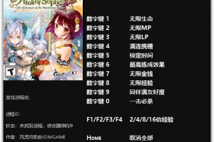 《索菲工作室:不可思议之书的炼金术士》v1.0十一项修改器 免费无毒下载使用风灵月影版