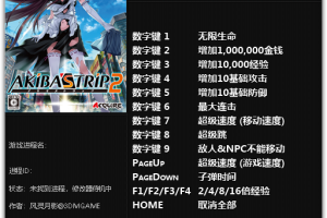 《秋叶原之旅2》v1.0-Update 6十二项修改器 免费无毒下载使用风灵月影版