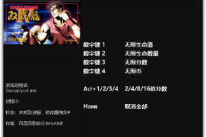 《双截龙4》v1.0五项修改器 免费无毒下载使用风灵月影版