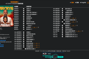 《孤岛惊魂6》v1.1.0-v1.7.0 三十八项修改器 免费无毒下载使用风灵月影版