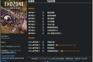 《末日地带:与世隔绝》v1.0-v20211028十二项修改器 免费无毒下载使用风灵月影版