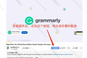 谷歌插件:Youtube中文配音,英文油管视频秒变中文 需安装Chrome浏览器