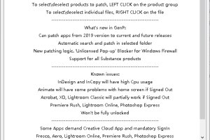 Win系统上AdobeGenP激活所有Adobe全家桶软件的2019至2024版本