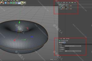 C4D细分曲面没有任何反应是因为没有嵌入图形-亲身经历解决方案