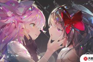 switch主题【白百合】大气层和sxos通用破解版壁纸