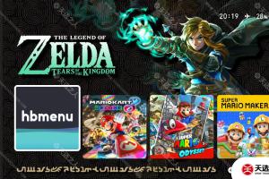 switch主题【王国之泪主题】大气层和sxos通用破解版壁纸