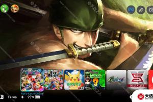 switch主题【海贼王索隆】大气层和sxos通用破解版壁纸