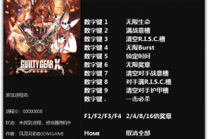 《罪恶装备 未知次元-征兆》v1.0十一项修改器 免费无毒下载使用风灵月影版