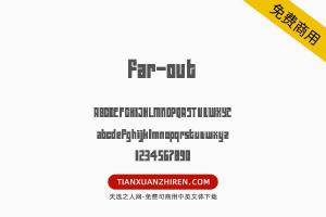 【far-out】免费可商用字体下载