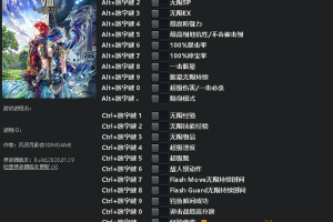 《伊苏8:达娜的安魂曲》v20200119二十二项修改器免费无毒下载使用风灵月影版