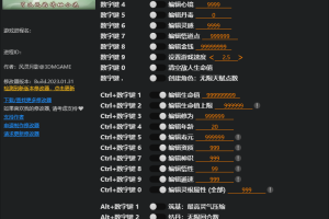 《觅长生》 v1.0 二十五项修改器 免费无毒下载使用风灵月影版