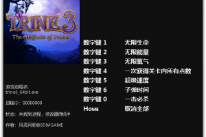《三位一体3:权力的神器》v1.0-Update 1 七项修改器免费无毒下载使用风灵月影版