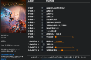 《阿玛拉王国::惩罚 重置版》 v1.0-v13779 十五项修改器 免费无毒下载使用风灵月影版
