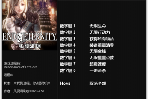 《永恒终焉:4K/HD版》v1.0 八项修改器 免费无毒下载使用风灵月影版