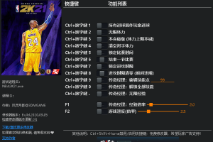 《NBA 2K21》 v1.0 十三项修改器免费无毒下载使用风灵月影版