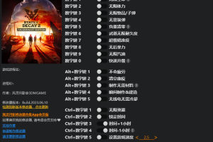 《腐烂国度2:主宰版》v1.0-v33.2 十九项修改器免费无毒下载使用风灵月影版