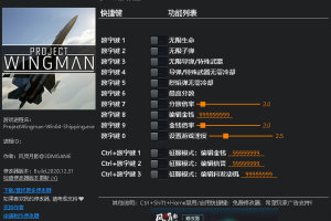 《僚机计划》v1.0-v1.0.4十三顶修改器 免费无毒下载使用风灵月影版