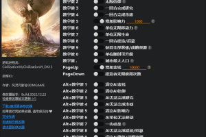 《文明6》 v1.0-v20221215 二十二项修改器 免费无毒下载使用风灵月影版