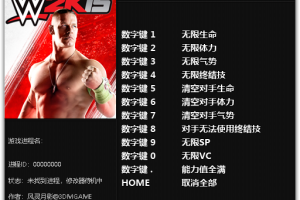 《WWE 2K15》 v1.0-Update1十一项修改器免费无毒下载使用风灵月影版